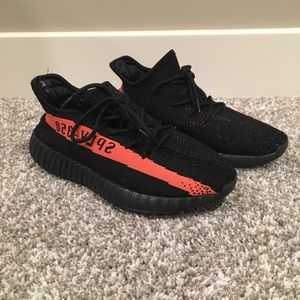 Yeezy v2 red stripe